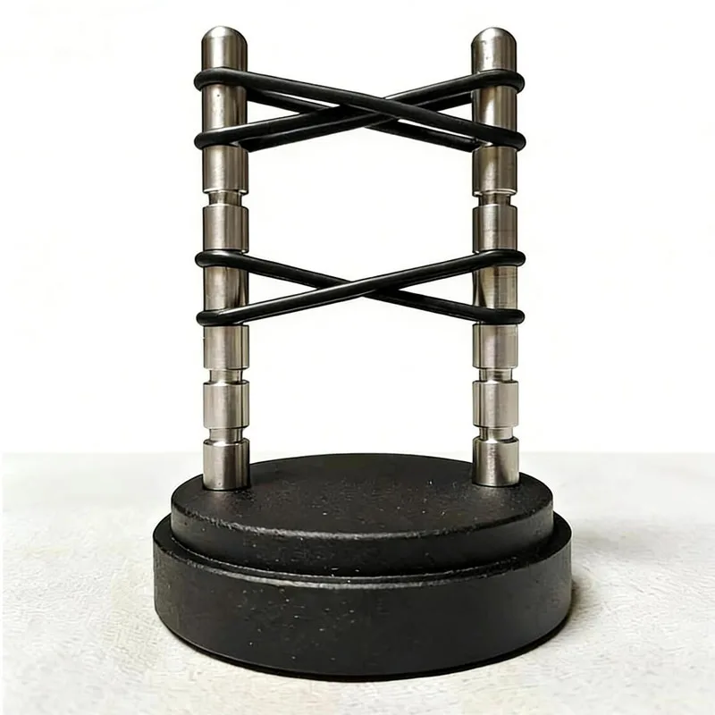 Hi-Fi Audio Cable Management Adjustable Rack with Shock-Absorbing Design - for Power/Speaker/Signal/Balanced Cables