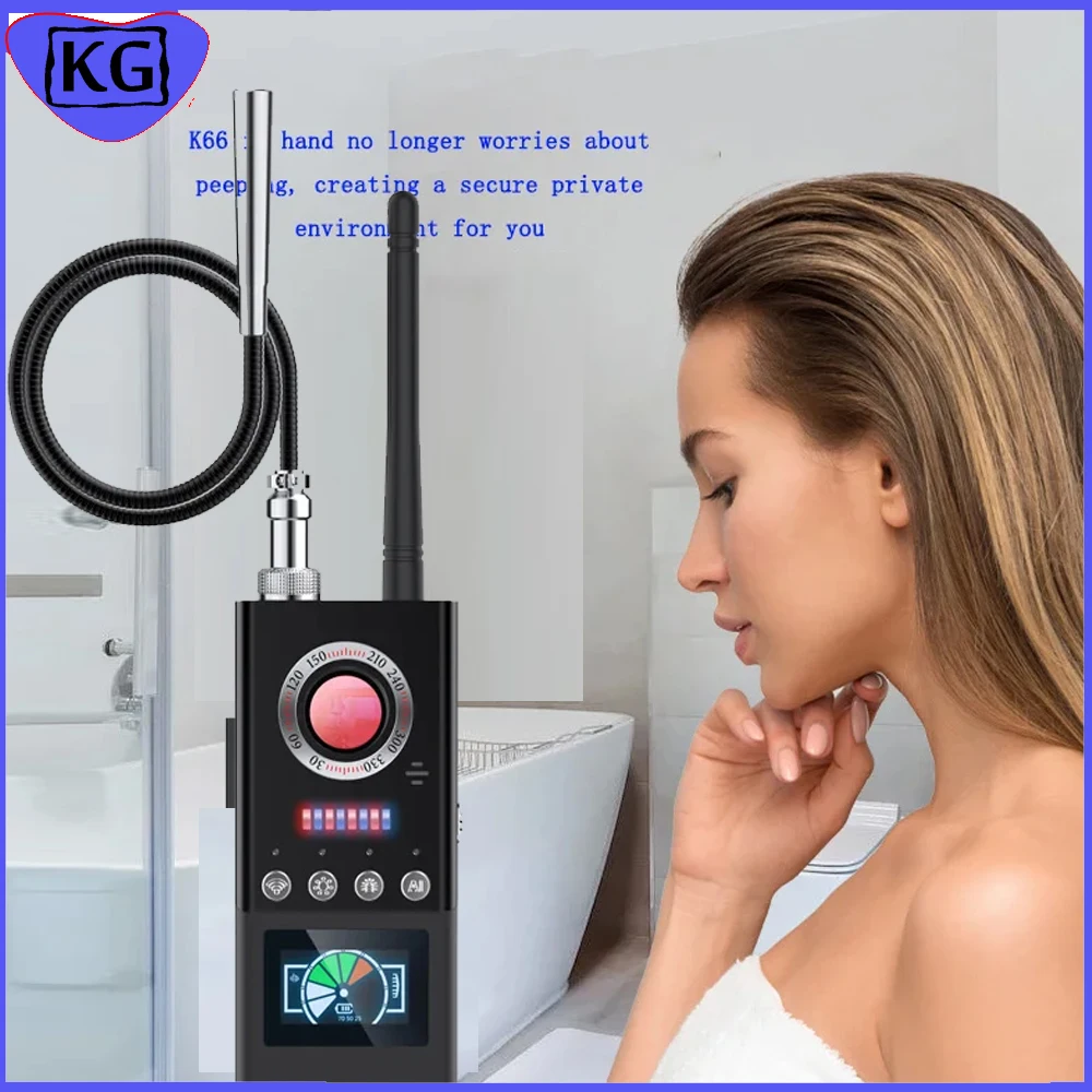 Détecteur de signal magnétique RF pour le bain, mini caméra cachée d'hôtel, détecteur anti-espion, gadgets de choses, positionnement, surveillance GPS