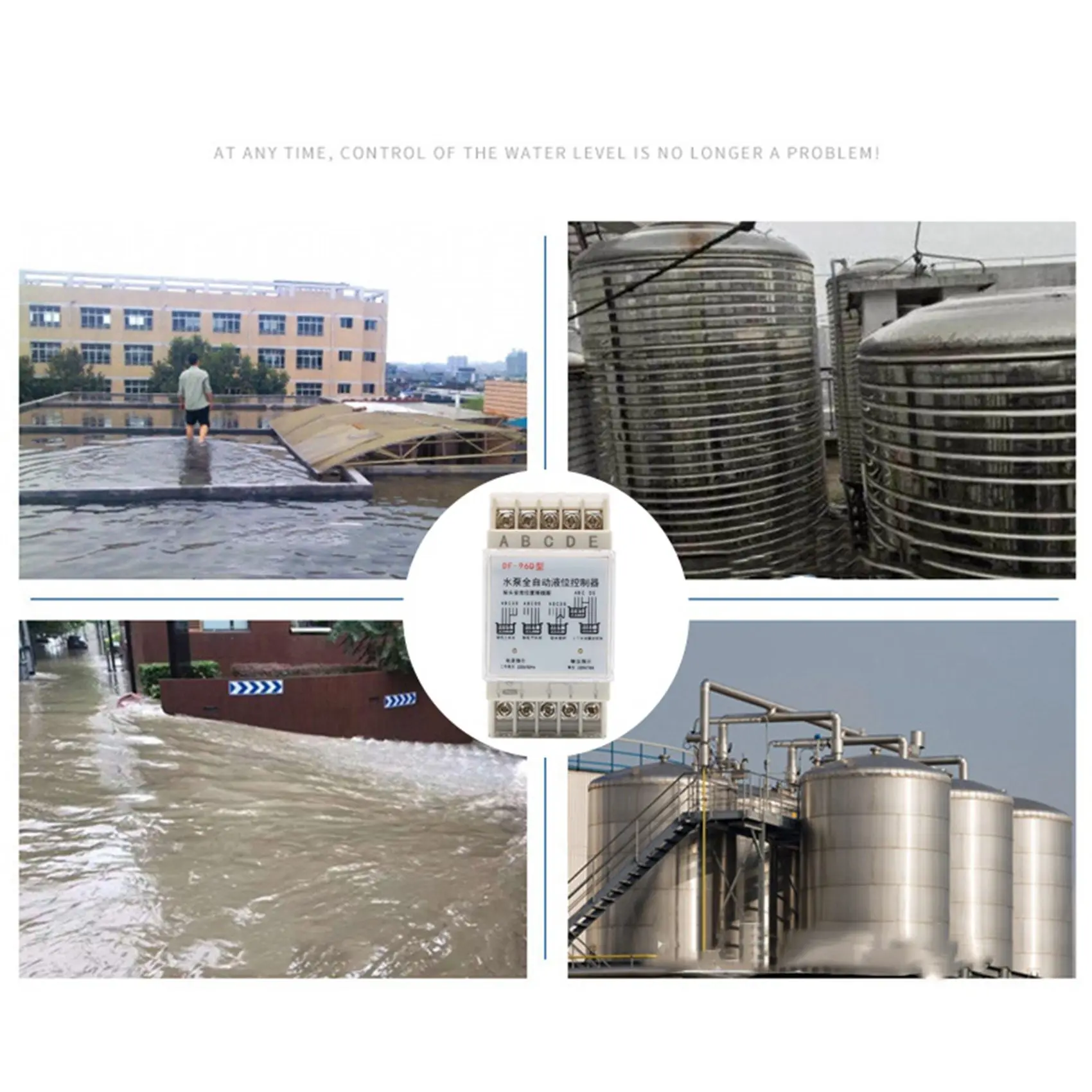 AS95-2X DF-96D Regolatore automatico del livello dell'acqua Pompa Cisterna Interruttore automatico del liquido Interruttore relè 220V