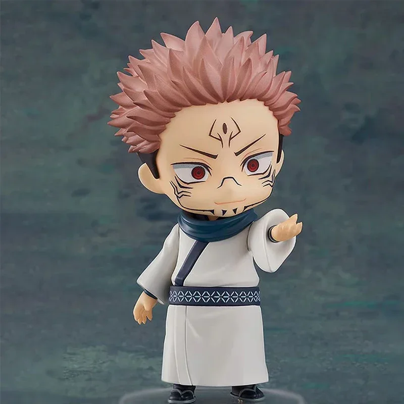 Cartoon Sukuna Anime Figure #1834 Cute Figure Jujutsu Kaisen Ryomen Sukuna Action Figure Movable Doll 11cm PVC Collectible Toys