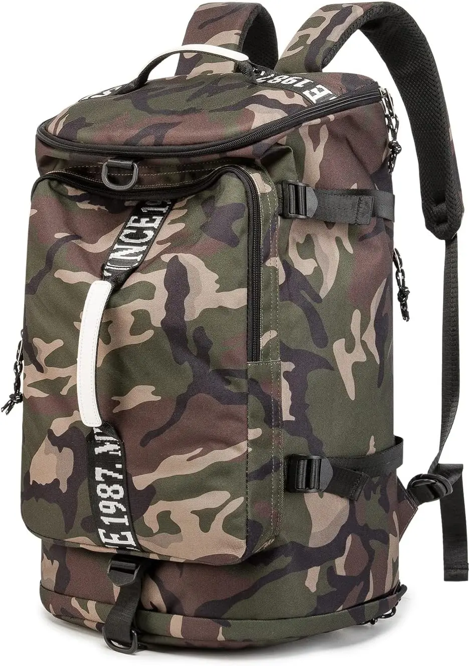 Outdoor Waterproof Backpack Hiking, Fishing, Camping Large Capacity Multifunctional Laptop Backpack, Suitable for Both Men and W