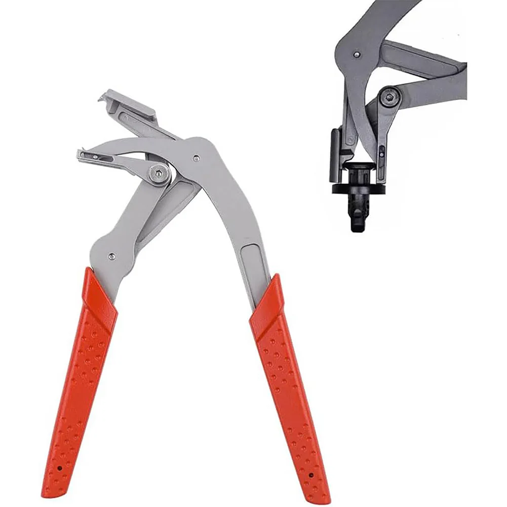 1pcs Car Clip Pliers & Trim Removal Tool Spring-Loaded Fastener Rivet Remover Car Buckle Disassembly Tool