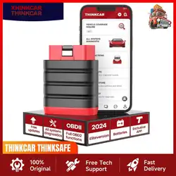 Thinkcar Thinksafe OBD2 Bluetooth Automotive Scanner Code Reader All System Scan 5 Reset OBD 2 Auto Diagnostic Tools PK Thinkdia