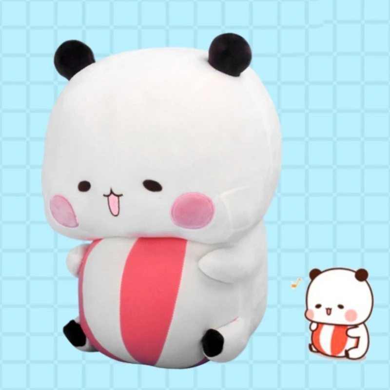 

Bubu Dubu Plush Toy Panda Bear Stuffed Animal Toy Children Room Decor Gift