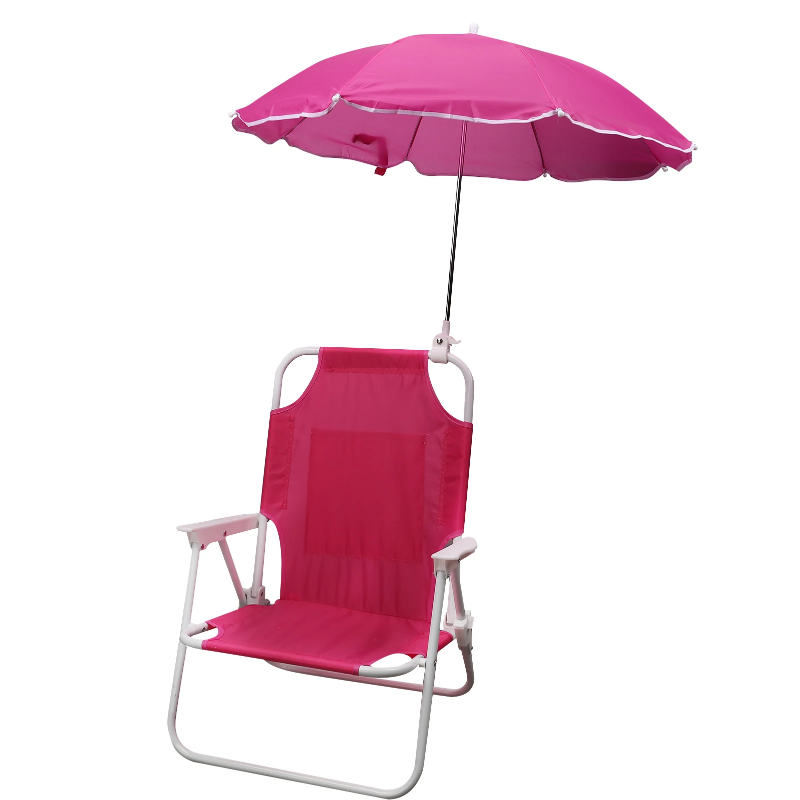 Outdoor Beach Folding Chair With Umbrellas For Outdoor Children\'s Beach Chair Parasol Multifunctional Portable Chair For Holiday