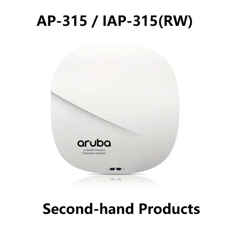 

Aruba Networks AP-315 IAP-315(RW) APIN0315 Used Indoor Wireless Access Point 802.11ac Wave 2 4x4:4 MU-MIMO Dual Band