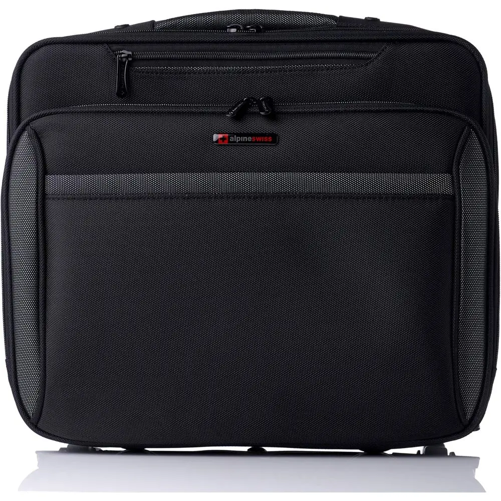 

Rolling Laptop Overnight Bag with Wheels for 15.6 Notebooks - Holds Legal Files