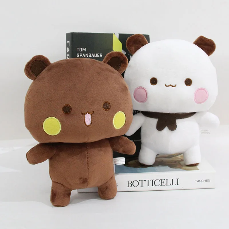 Bubu และ Dudu Panda ตุ๊กตาน่ารักการ์ตูนหมีแพนด้าตุ๊กตา Kawaii ตุ๊กตาหมอนนุ่มของเล่นเด็กของขวัญวันเกิด