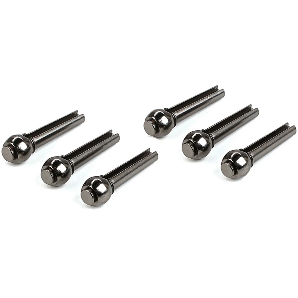 A71P 6 قطعة دبابيس جسر الغيتار السرج الجوز سلاسل أوتاد الأظافر للجيتار الصوتي الشعبي #4