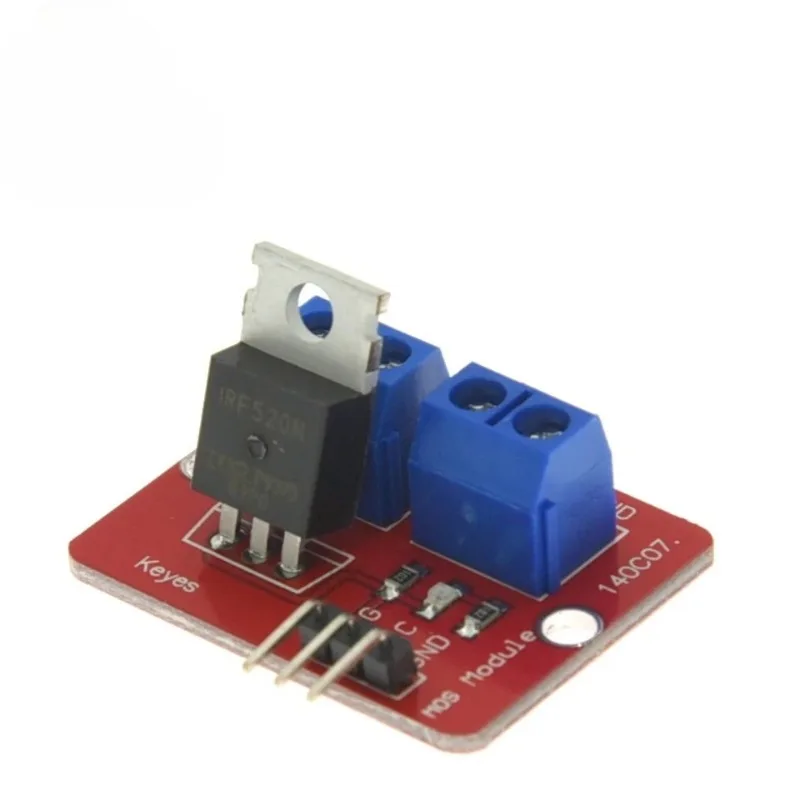 1pcs 0-24V Top Mosfet Button IRF520 MOS Driver Module For Arduino MCU ARM Raspberry pi