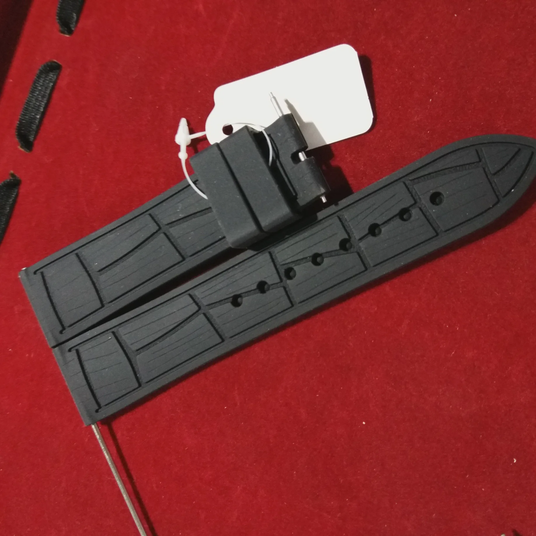 حزام ساعة سيليكون للرجال والنساء ، نسيج خيزران ، أحزمة ساعات مطاطية ، سامسونج جالاكسي ، سوار هاواوي ، 20 أو ، 22 أو ، 24 أو ، 26 أو