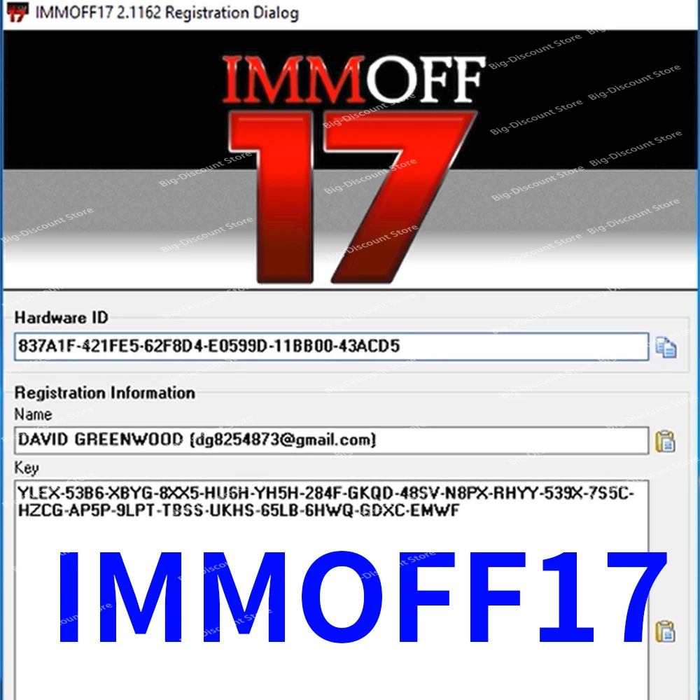 

IMMOFF17 Software EDC17 Immo Off Ecu Program NEUROTUNING Imm off17 with free keygen install video 2024 Hot sell