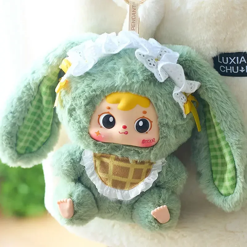 جديد صموئيل ليتل أرنب سلسلة الأسرة الكبيرة العصرية صندوق أعمى لطيف دمية حقيبة قلادة الديكور فتاة دمية الأطفال Kawaii هدية