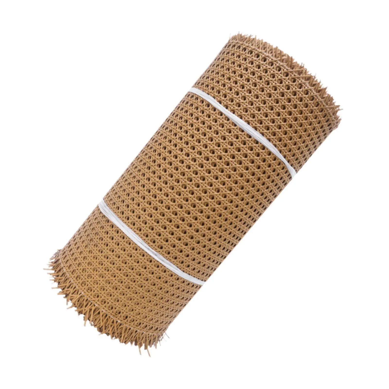 PP Woven Rattan Cane Webbing Mesh Roll for Crafting Cabinets Chairs Lampshades and Home Projects