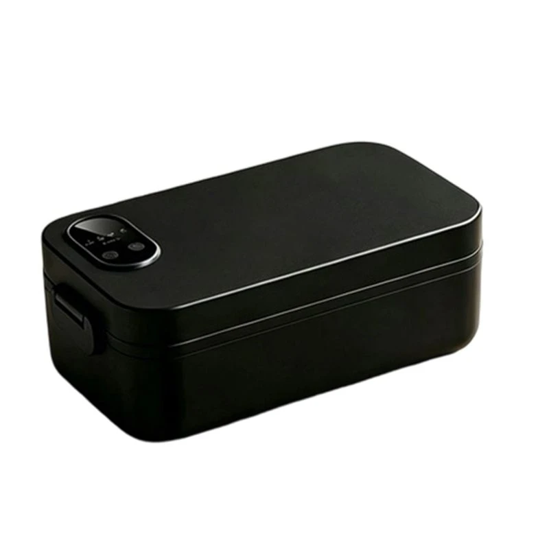 ALIM-Water-Free 900Ml LED Digital Display Smart Electric Heated Lunch Box Portable Insulated Lunch Box