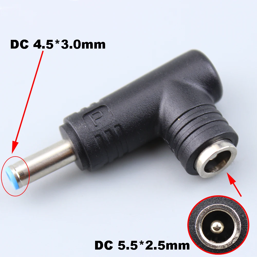 

1PCS 240W DC 5.5*2.5MM Female to DC 4.5*3.0 MM Male Elbow Power Adapter，MA-1208