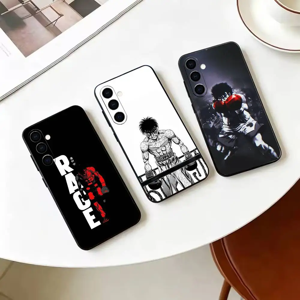 Anime Hajime No Ippo Slim  Phone Case For Samsung Galaxy A73, A72,A70,A53,A52,A51,Soft Silicone Black Cover