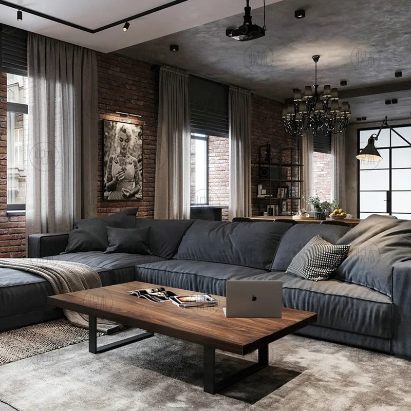 Custom Large Natural Live Edge Slab Luxury Solid Convertible Coffee Table With Modern Design For Living Room Use