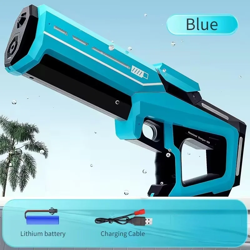 Automatisch Absorberen Water Hogedruk Elektrisch Waterpistool Speelgoed Voor Kinderen Zomer Buitenzwembad Vechtspellen Kinderen Waterpistool Cadeau