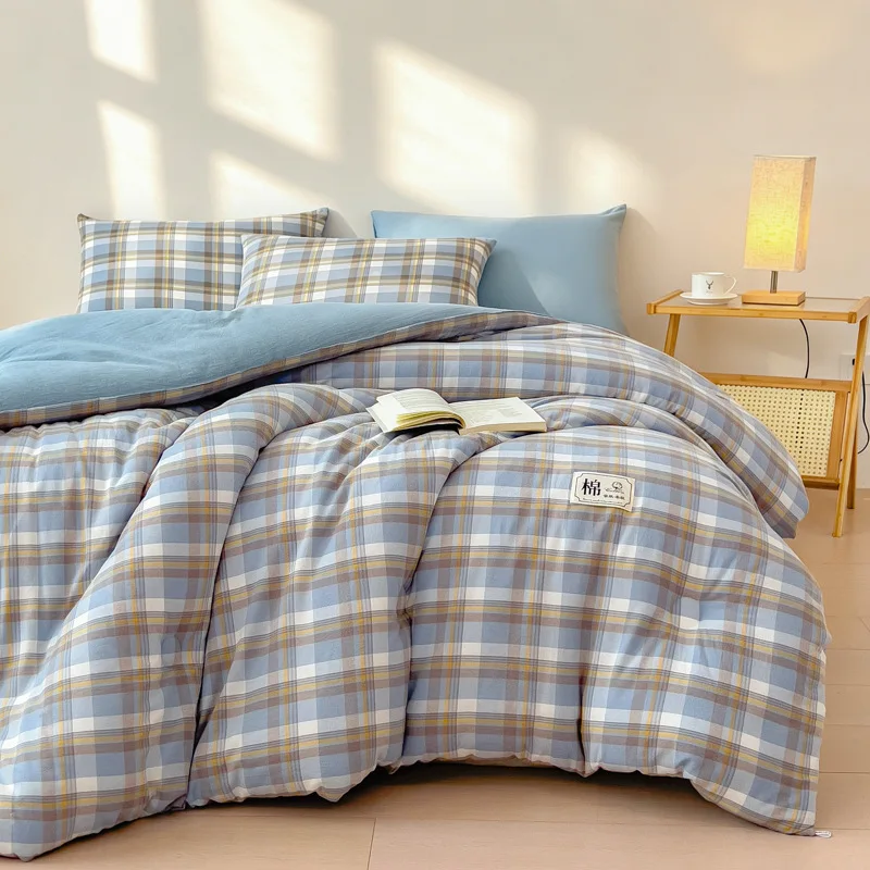 A-Class Antibacterial Cloud Soft Cotton Quilt All Season Duvet Insert Spring Autumn Winter Comforter Ultra Warm Bedding Core