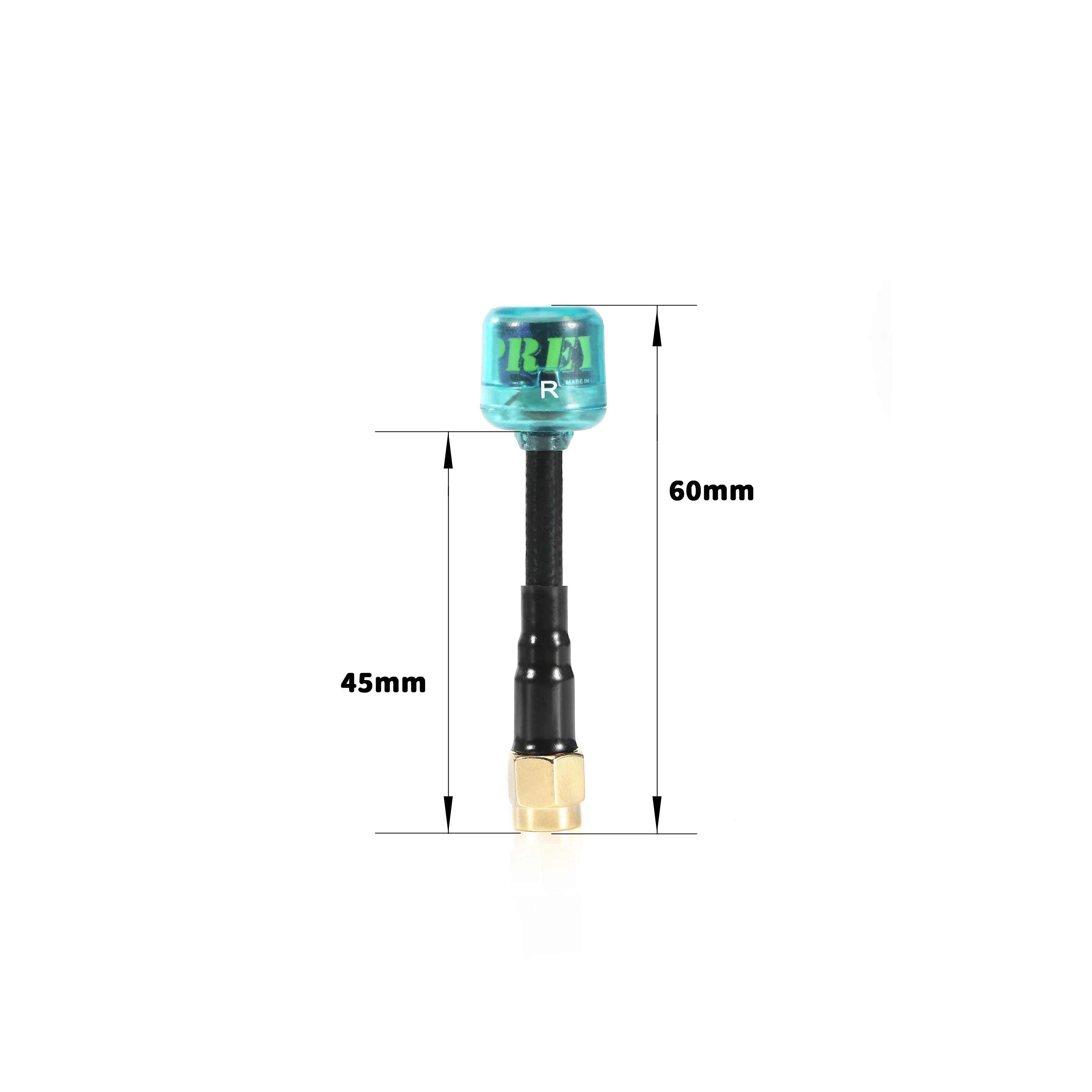 FlyFishRC Osprey 5.8Ghz 60mm SMA RHCP Antenna compatible with Volador Frame  For RC FPV Freestyle Racing Drone Accessories