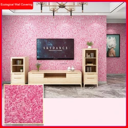 Ecological Wall Covering Plant Fiber Paint Bedroom Living Room Cement Household Self-Painting Wall Mud Wallpaper Wall Stickers