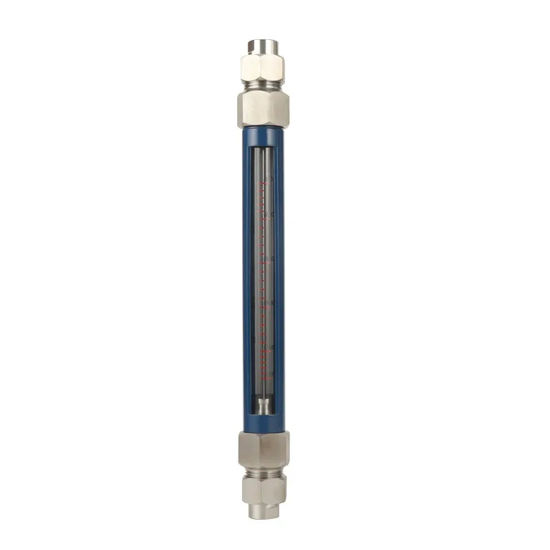 10S-50 Series Glass Rotor Flowmeter Various Specifications Gas Liquid Stainless Steel Rotor Flowmeter