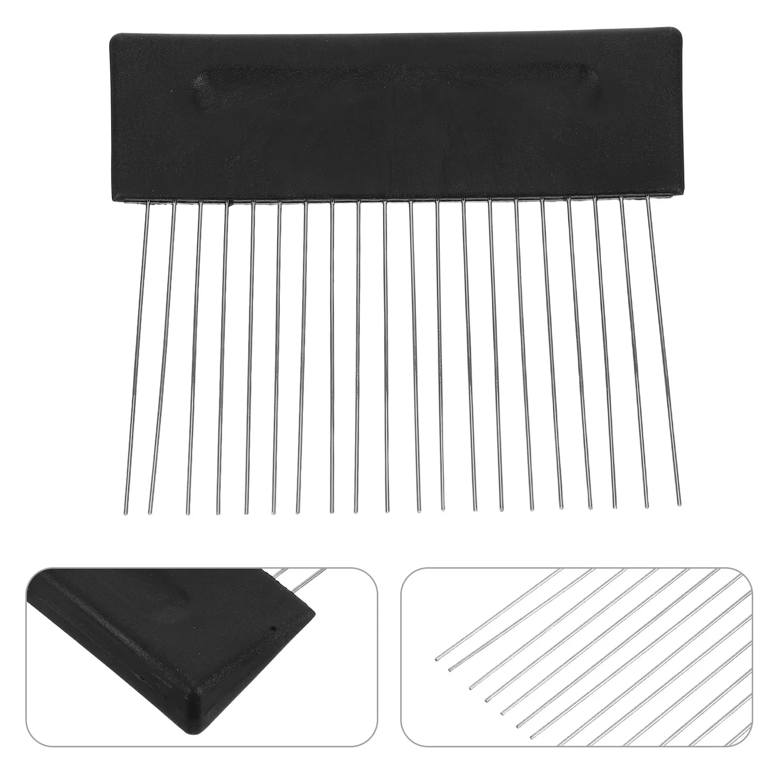 2Pcs Stainless Steel Texture Comb Wood Grain Tool Multi Functional Painting Scarifier Plaster Wall Decoration Faux Wood Grain