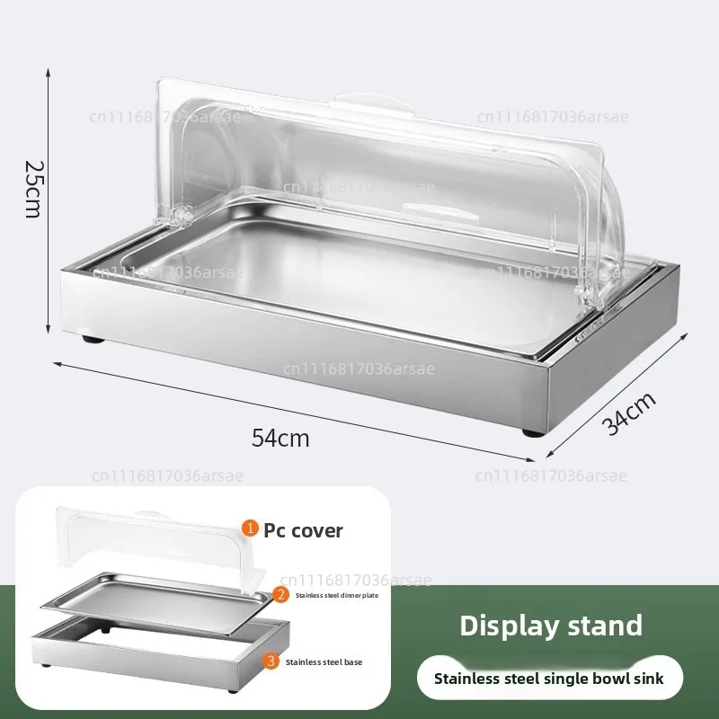Food Table Buffet Seafood Display Table Hotel Food Preservation Table