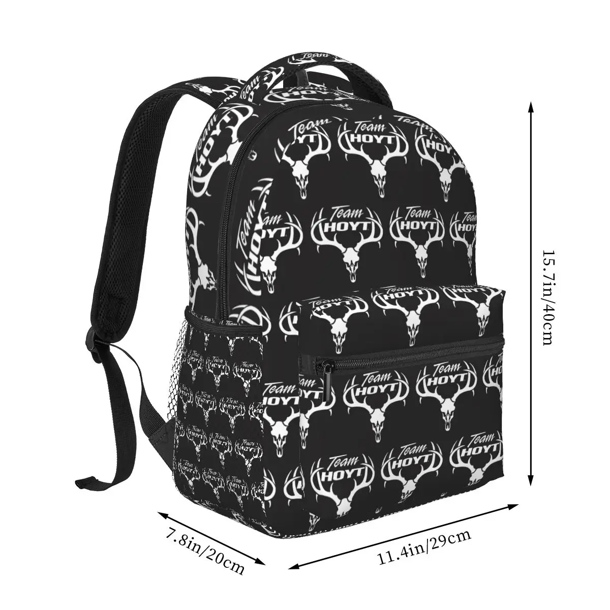 Hoyt Archery Round Collar Sports Backpacks Boys Girls Bookbag Students School Bags Cartoon Laptop Rucksack Shoulder Bag