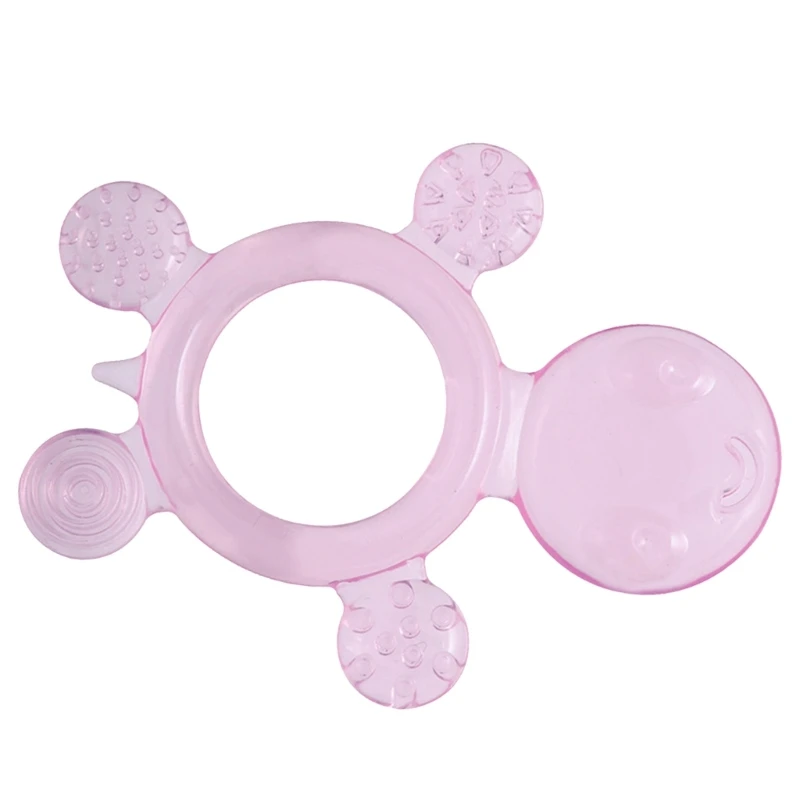 Silicone Teether for Baby Lovely Animal Teething Toy Infant Teething Relief Toy Soft Silicone Gum Massager Present