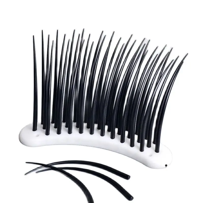 1set Acrylic Large Eyelash Extension Model with Base Display Teaching Training Demonstration Teach Beginer Practice Tool