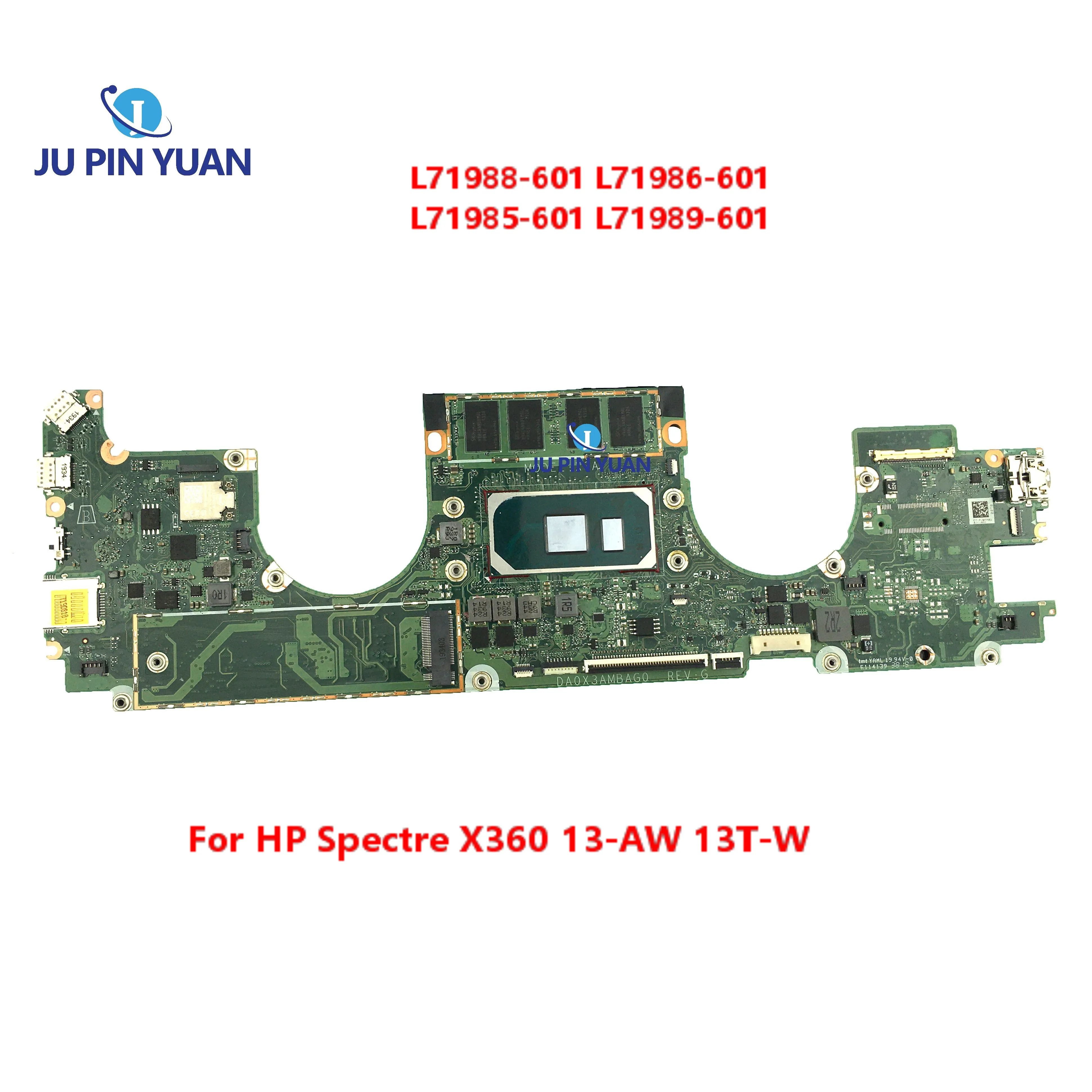 L71988-601 L71986-601 für hp spectre x360 13-aw 13t-w laptop motherboard da0x3ambag0 mainboard L71985-601 L71989-601 100% getestet