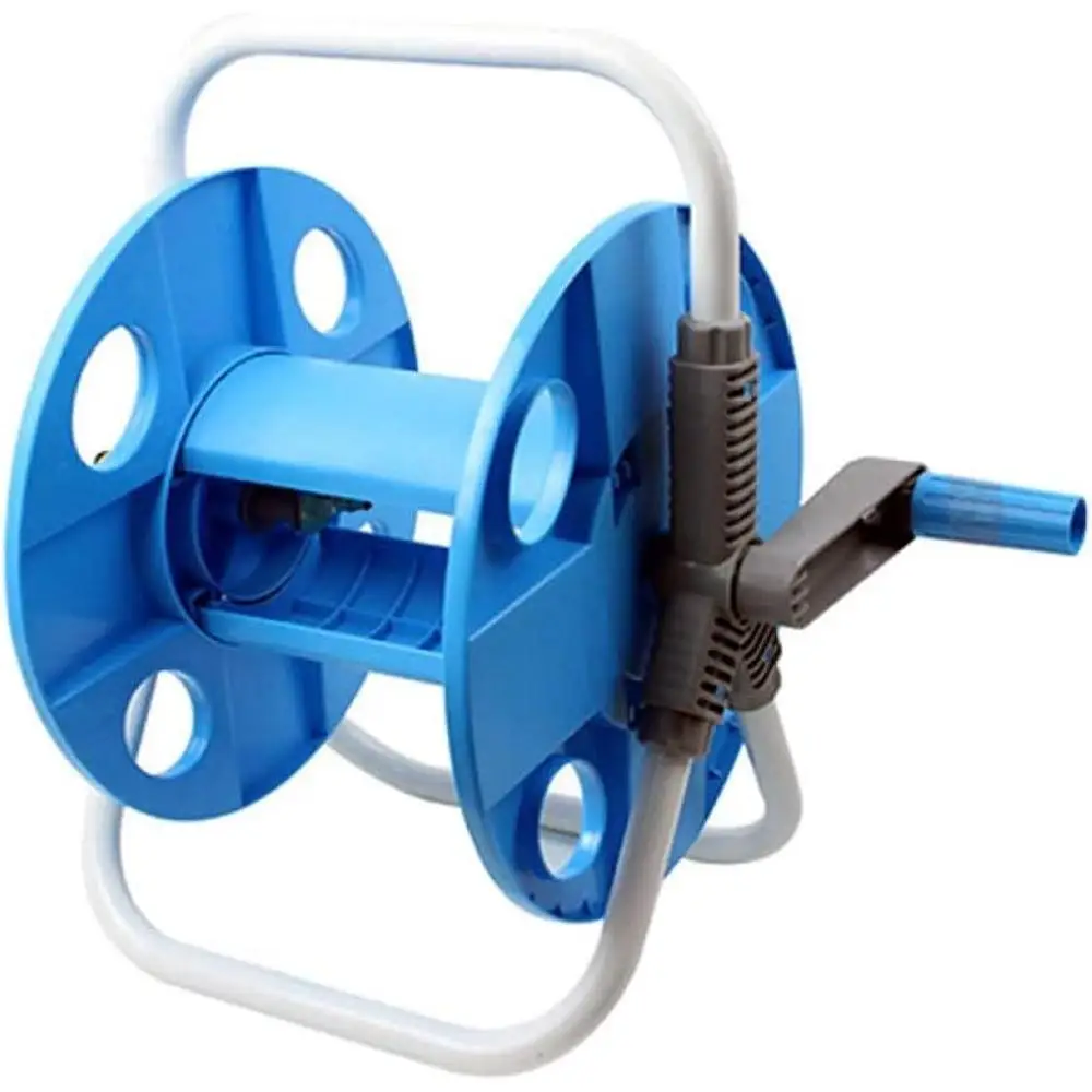 Car Washer Hose Reel Cart Water Pipe Truck Water Pipe Organizer for Car Garden Watering Water Pipe Storage Rack Water Truck Tool
