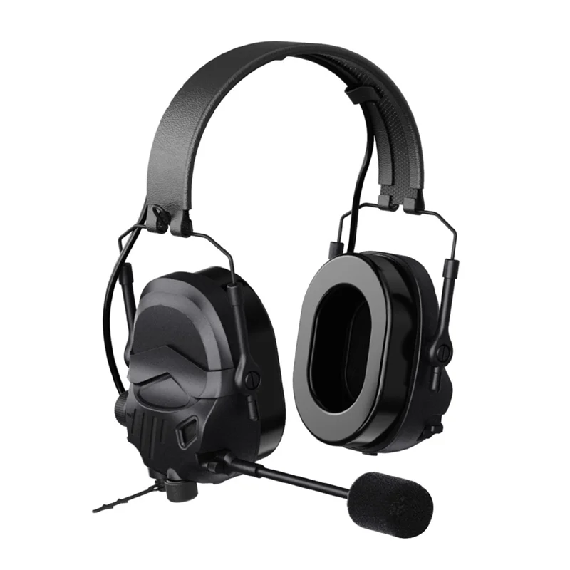 Cuffie tattiche eccellenti con microfono Spina K/M Cuffie antirumore pieghevoli Cuffie antirumore per caccia Nrr25db