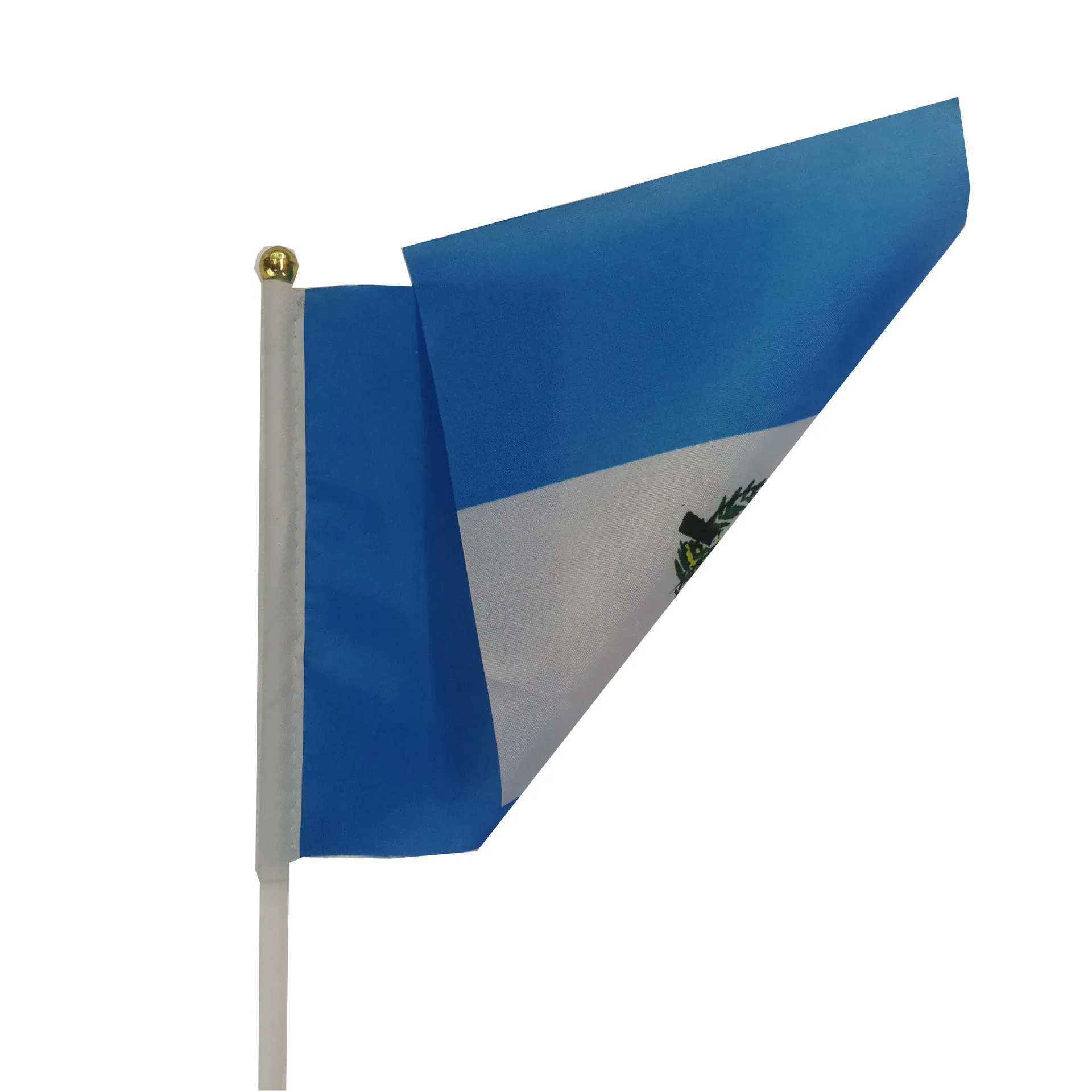 Z-ONE FLAG  Guatemala Hand Flag 14*21cm   Hand  Held Waving Small Flag Indoor Outdoor Home Decor