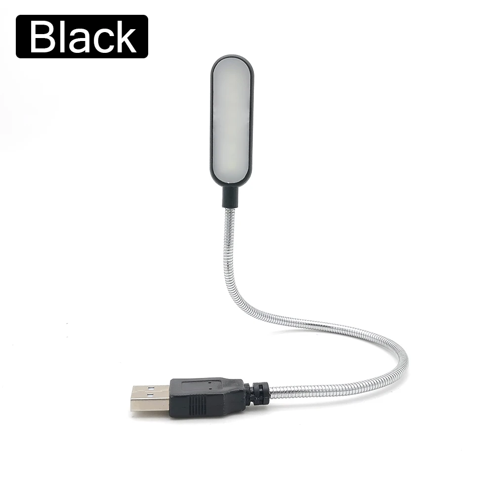 Ultraheldere 28/6LEDs leeslamp LED USB-boeklicht Flexibele tafellampen Nachtlamp voor pc-computer