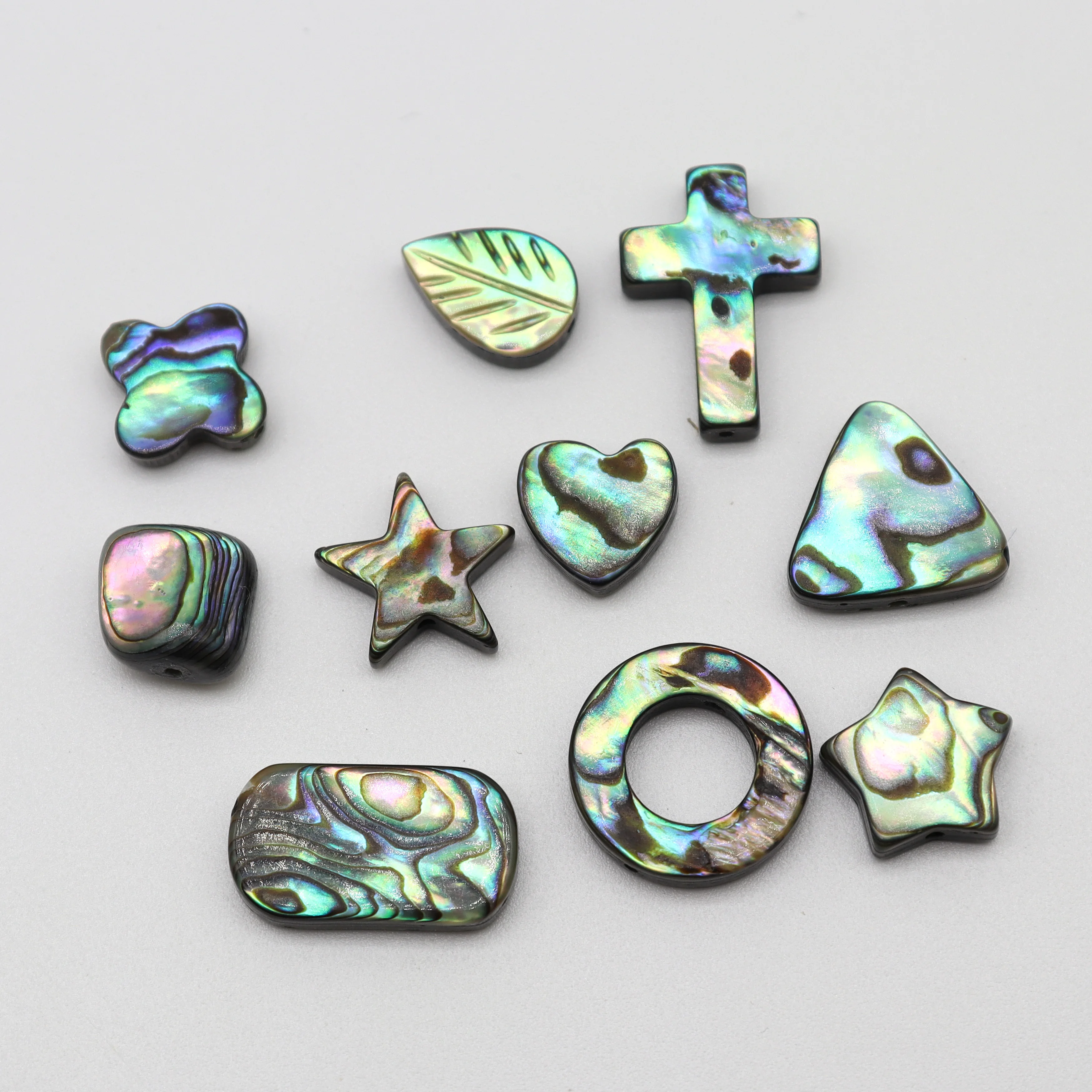 

Natural Abalone Irregular Shell Nacre Loose Spacer Bead For Jewelry Making DIY Bracelet Necklace Accessories