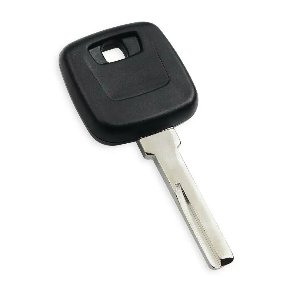 KEYECU HU56 Blade Transponder Ignition Key Shell Case Fob f1996 1997 1998 1999 2000 2001 2002  for Volvo S40 V40