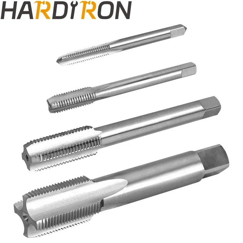 Hardiron M20X1.75 기계 나사 탭 오른손, HSS M20 x 1.75 직선 홈 탭