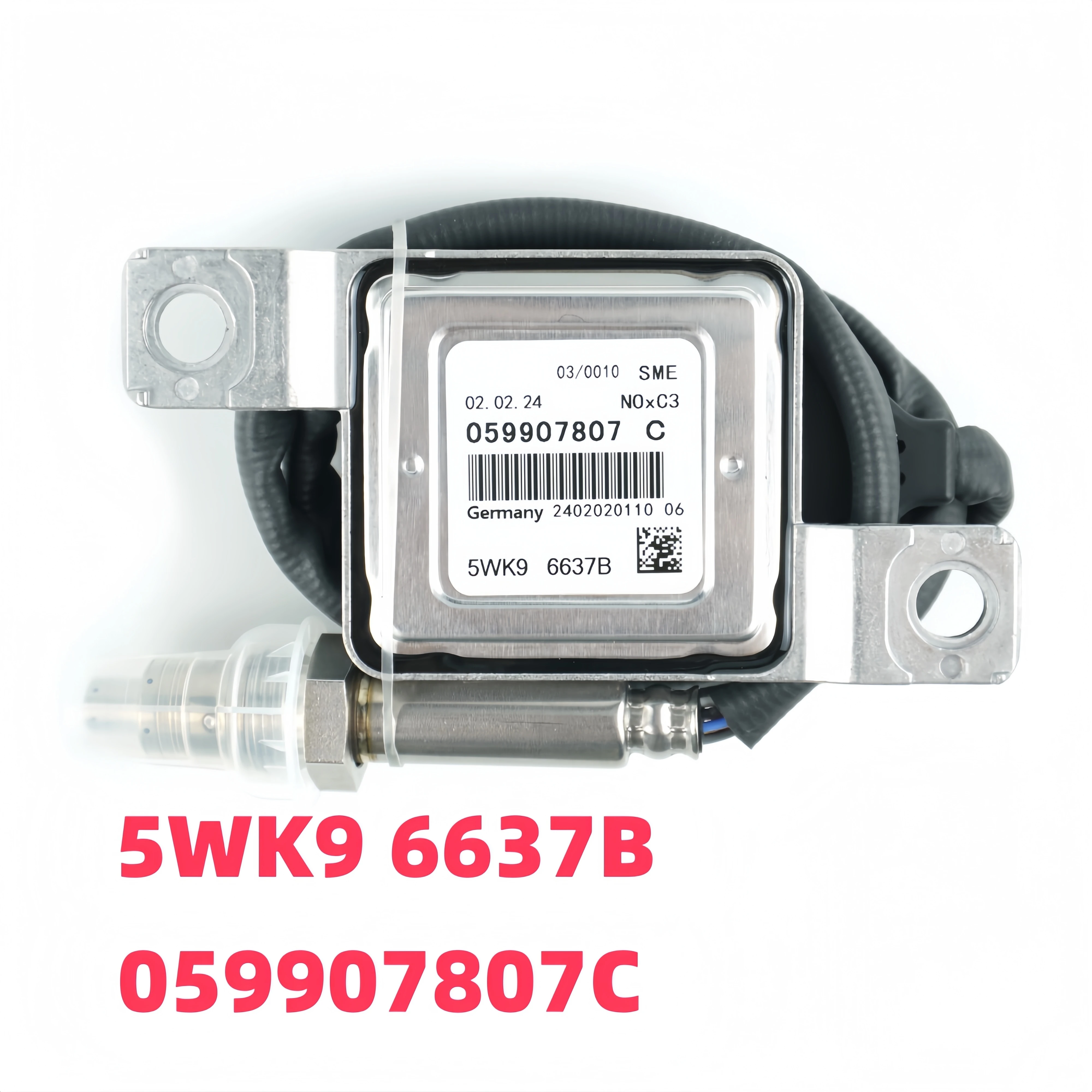 

5WK9 6637B 059907807C 5WK96637B Датчик кислорода азота Nox Датчик для AUDI Q7 VW Touareg TDI