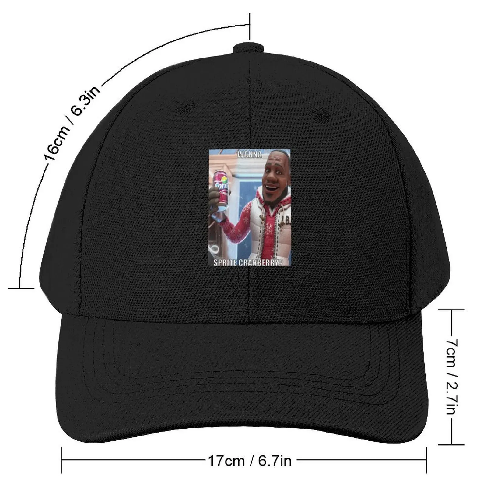 Sprite Cranberry - Wanna Sprite Cranberry Baseball Cap fishing hat Luxury Brand Men's Caps Women's