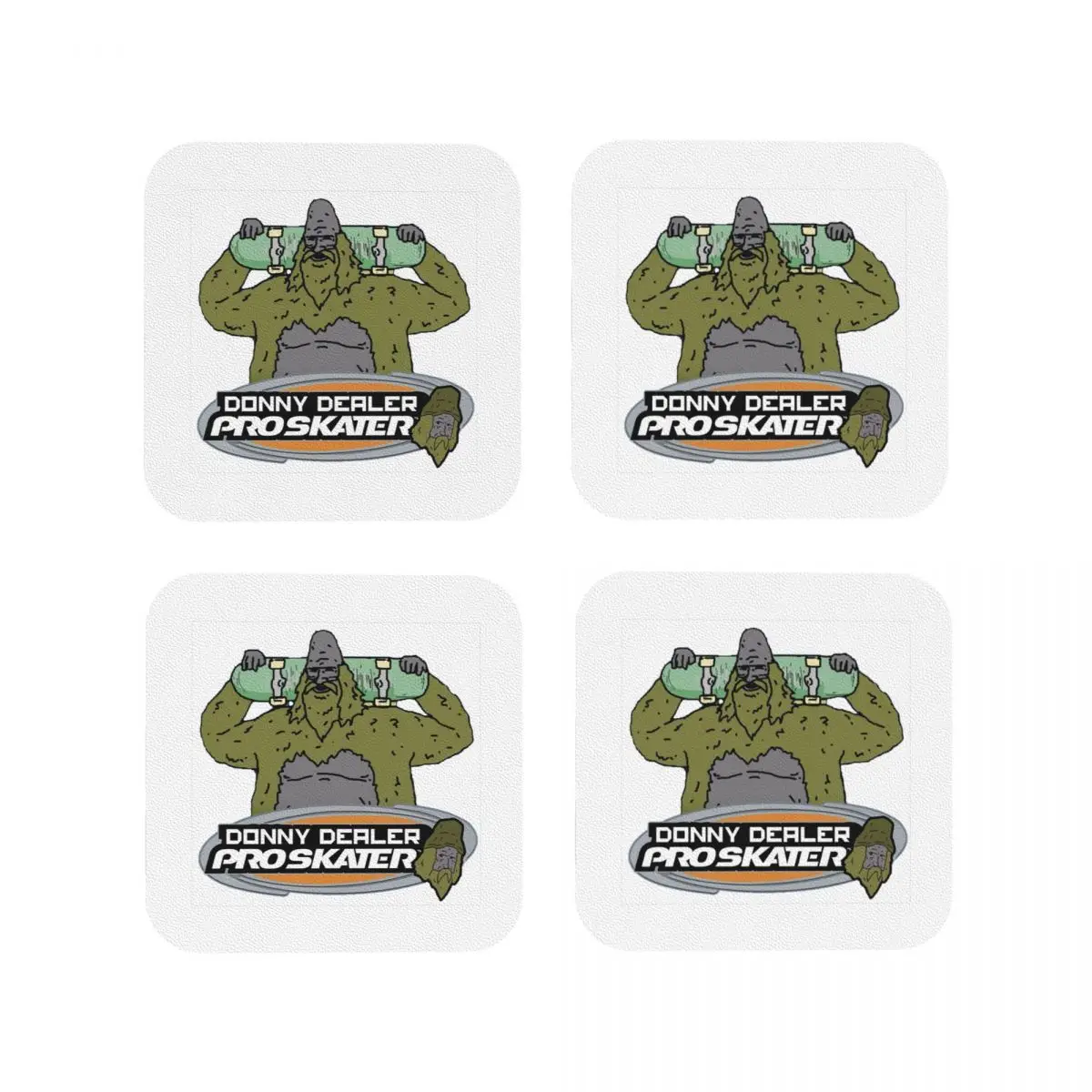 

Donny Dealer The Big Lez Show Подставки Кухонные салфетки Изоляционные коврики для чашек Кофейные коврики для декора Домашняя посуда Подушечки Набор из 4 штук