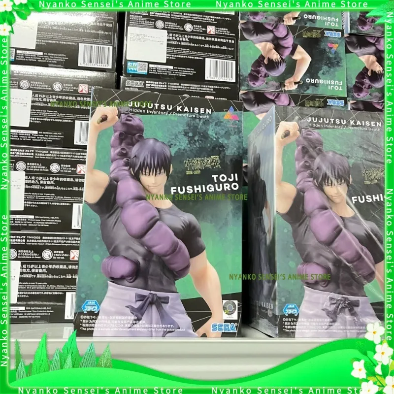 

In Stock SEGA Jujutsu Kaisen Fushiguro Toji TOJI FUSHIGURO Kaigyoku 1/9 Premium Figure Anime Models Toy Doll Collectible