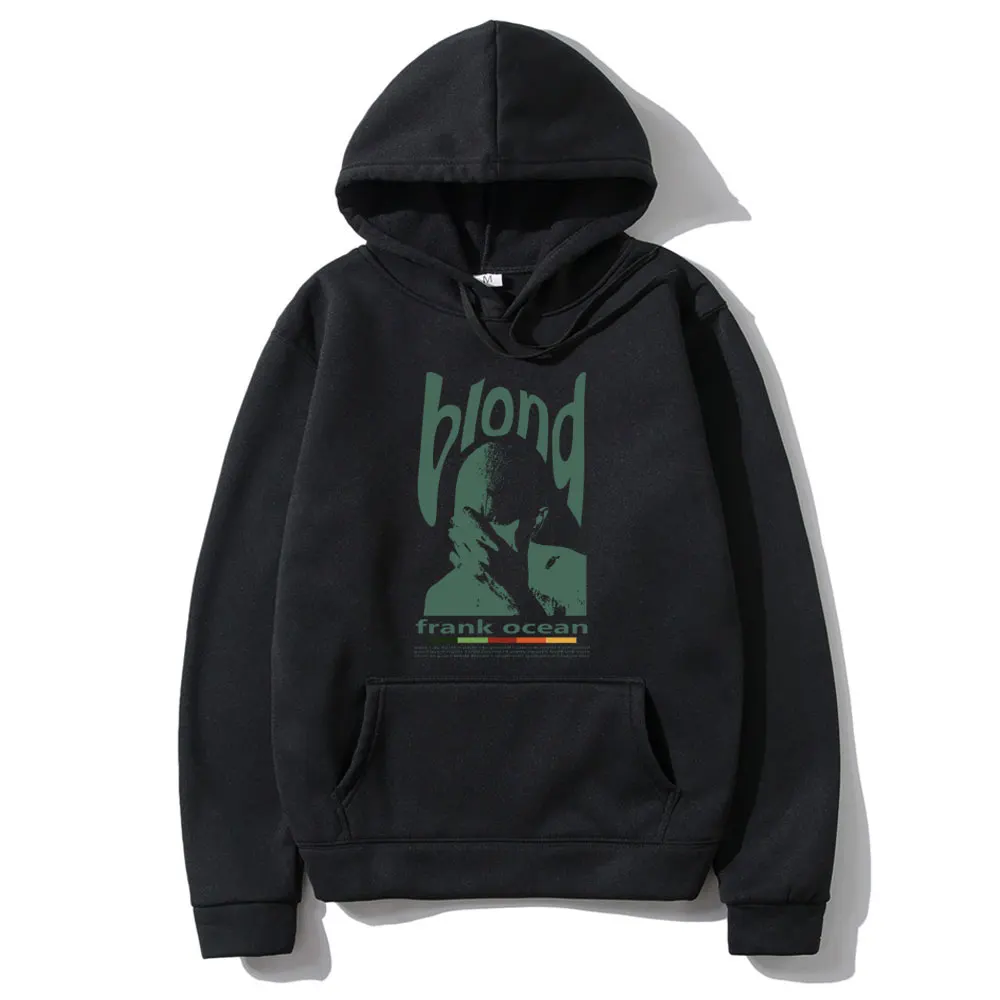 

Popular Music Rapper Frank Vintage Fashion Hoodie Ocean Hip Hop Pullover Blond Trendy Rap Hoodies Men Women Oversized Sweatshirt