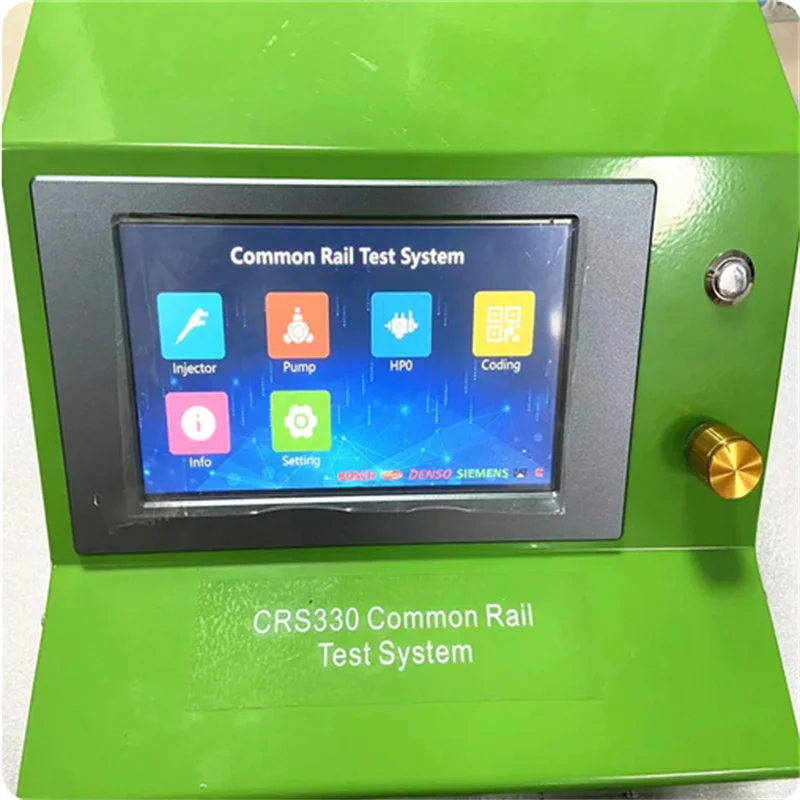 CRS330 Common Rail Injector Tester Common Rail Pump Tester HP0 Pump Driver with Operation Screen