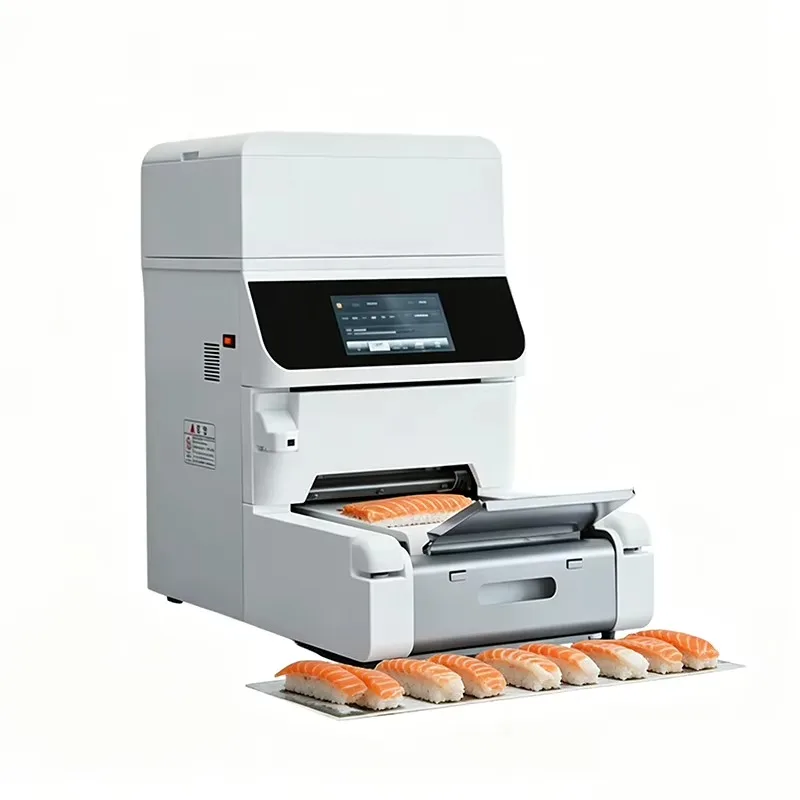 Customized Commercial Auto Forming Sushi Roll Machine High Efficiency Round Sushi Maker
