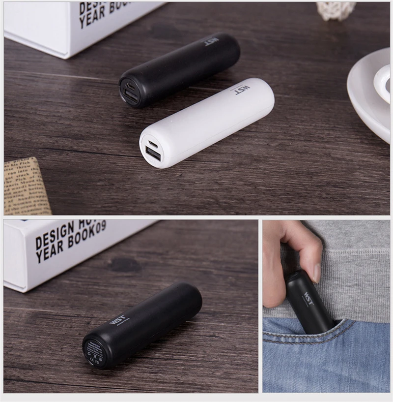 Mini Power Bank 3350mAh for Xiaomi Huawei iPhone Samsung Poverbank Mobile Phone Charger Portable External Battery Pack Powerbank