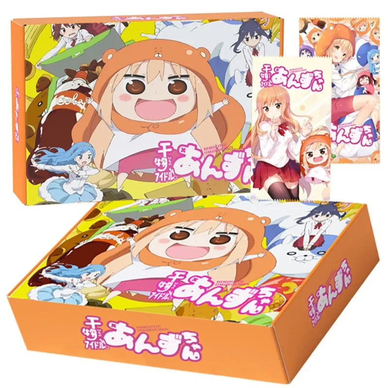 Himouto! Umaru-chan Cards Collectible for Children Anime Character Cute Peripheral LSR Embossed Cards Children Hobby Xmas Gifts