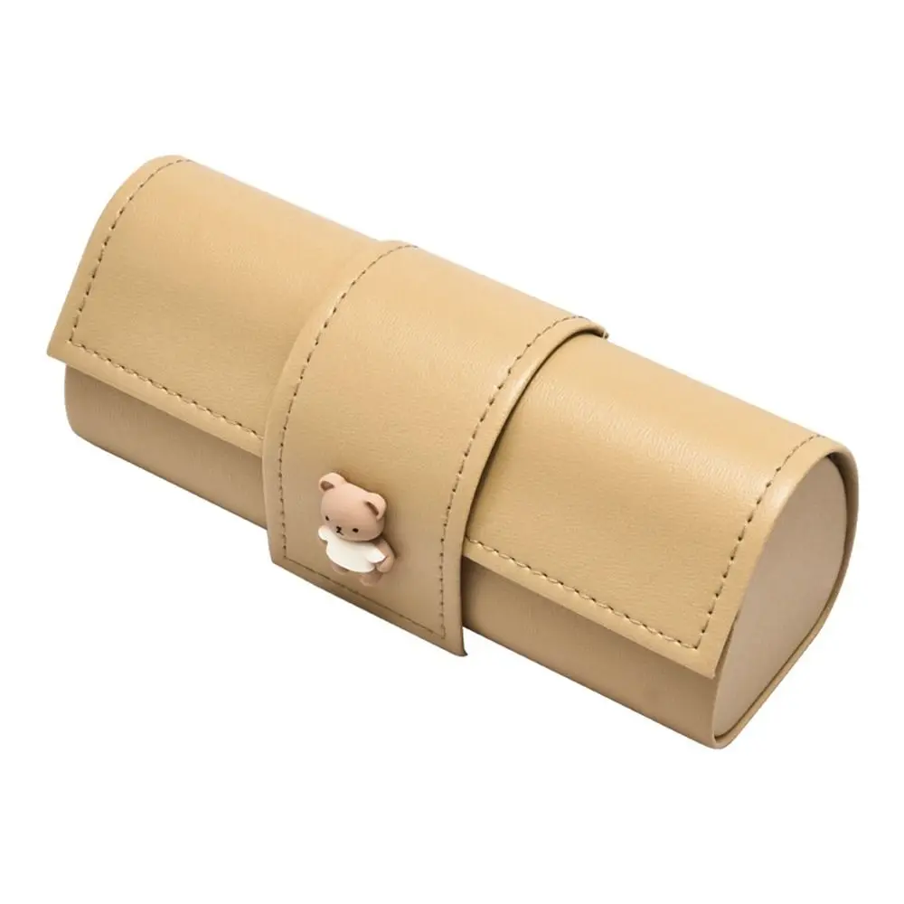 

PU Leather Bear PU Glasses Box Cute Eyeglasses Case Printing Glasses Case Eyewear Case Printed Eyeglasses Holder Female/Male